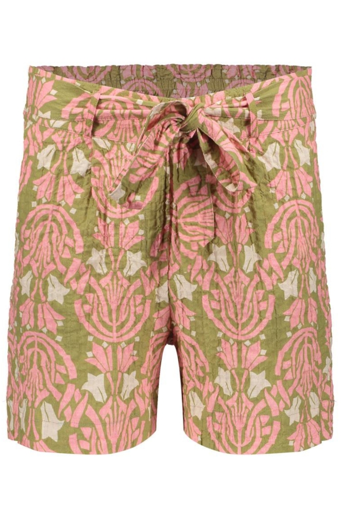 PAPERBAG SHORTS 51210 20 Green/Pink